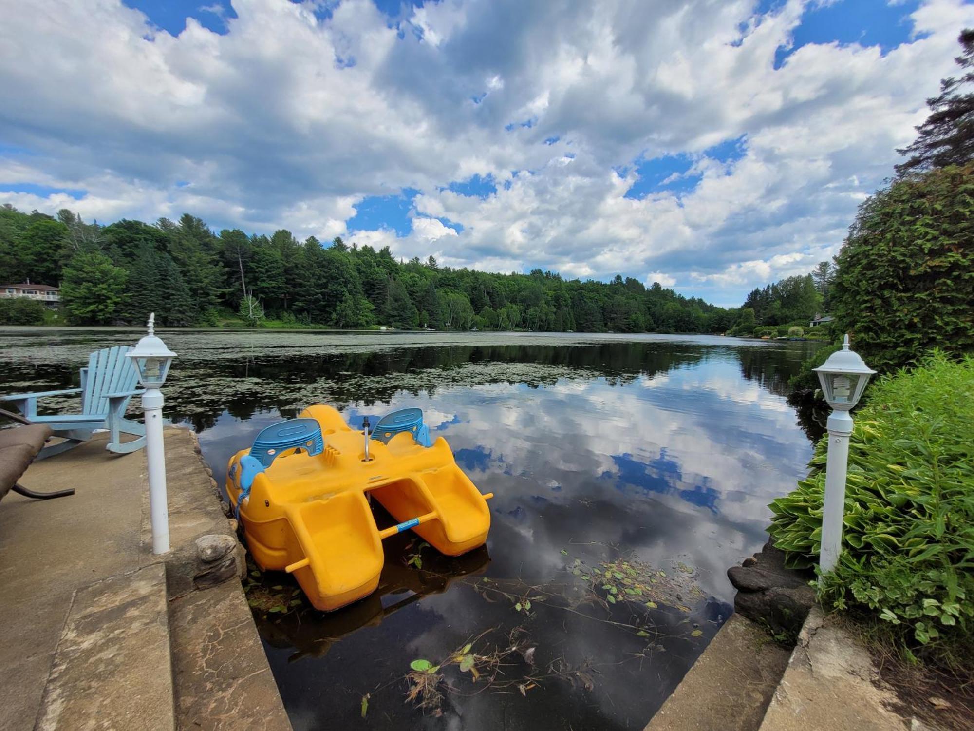 Chalet Zenitude Lac Bastien Saint-Alphonse-Rodriguez Ngoại thất bức ảnh