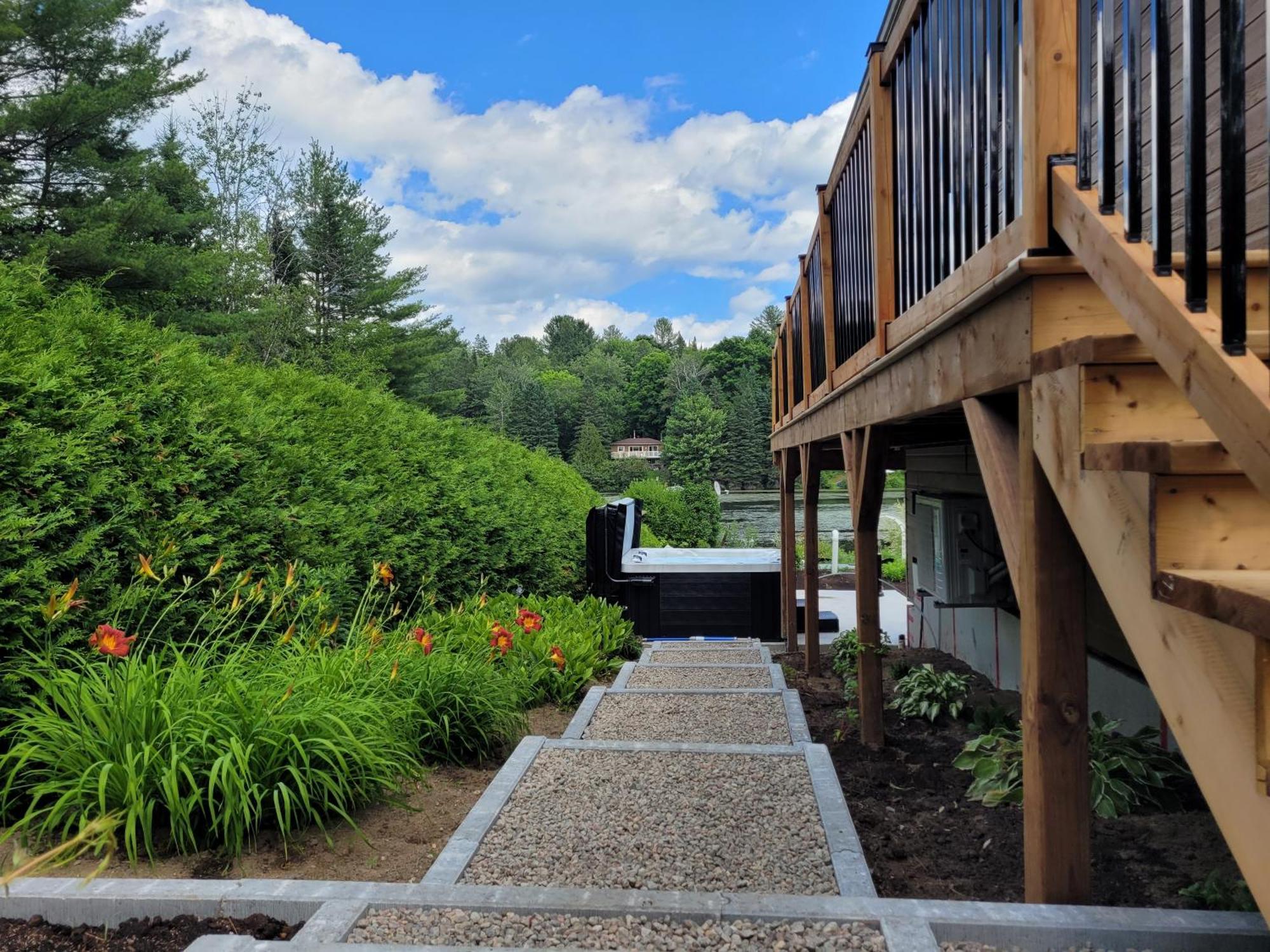 Chalet Zenitude Lac Bastien Saint-Alphonse-Rodriguez Ngoại thất bức ảnh